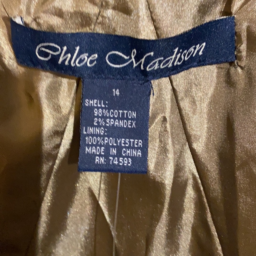 NWT CHLOE MADISON WOMEN’S SUIT - Picture 3 of 16